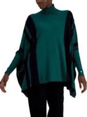 Alfani Poncho top Blouse Sweater women's size XL